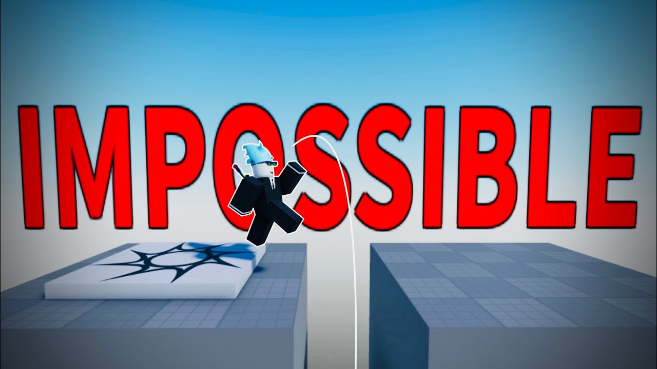 Совершаем самый невозможный прыжок в Roblox