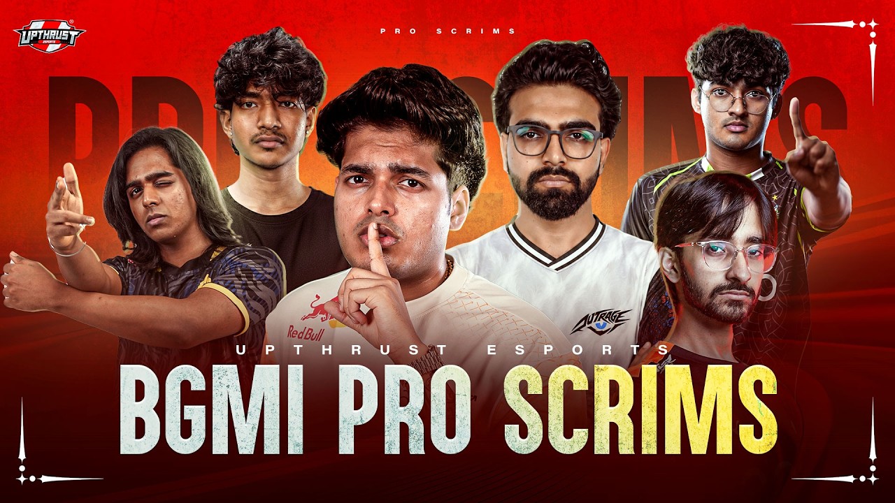 Upthrust Esports Pro Scrims | BGMI | Ft. #TAG , #Godlike , #OG , etc
