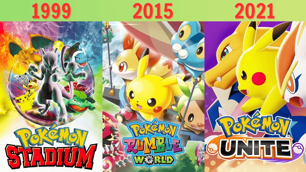 Evolution of Pok&eacute;mon Spin-Off Games (1998&ndash;2025)