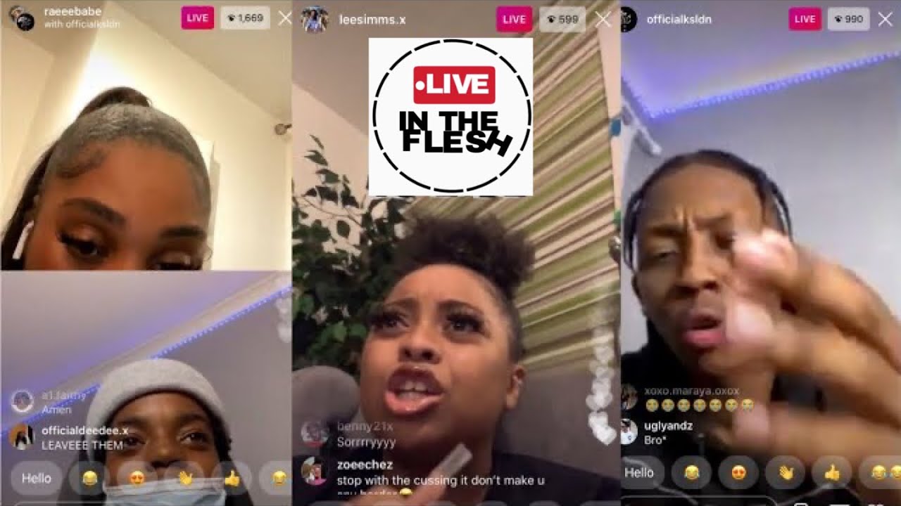 LEE SIMMS GETS HEATED AT RAEEEBABE AND OFFICIALDEEDEE! KS, REUBZ4K, RONZO RESPOND! | LITF