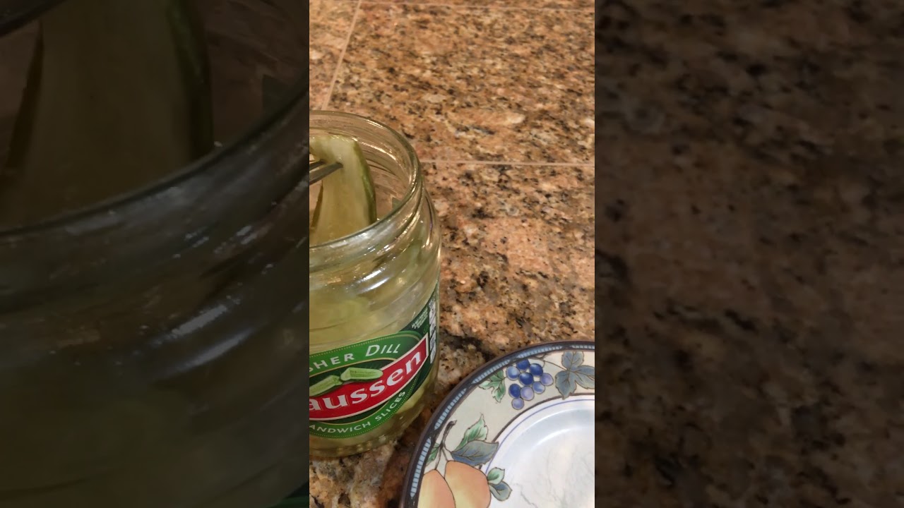 On the topic of demonstrating proper use of a pickle fork