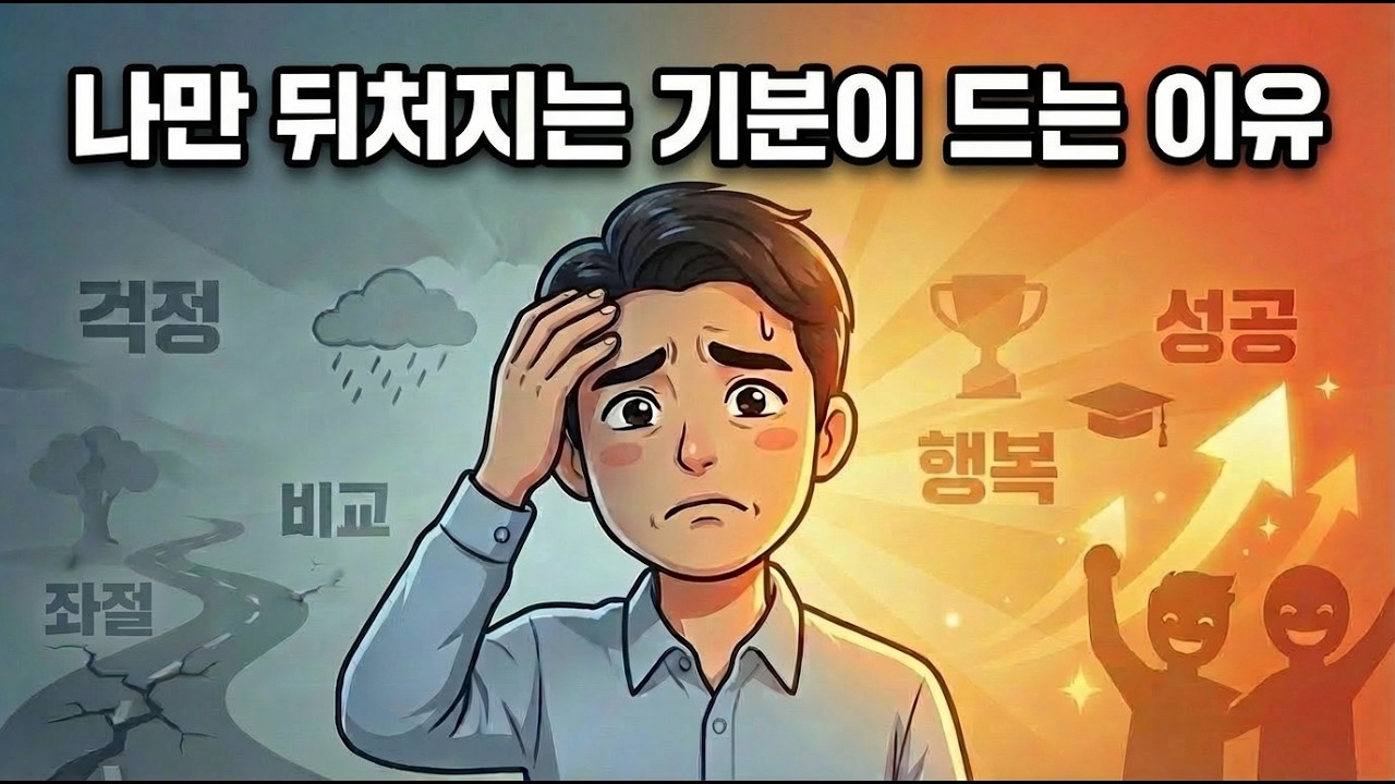 남들은 다 잘 사는 것 같은데, 나만 뒤처지는 기분이 드는 이유