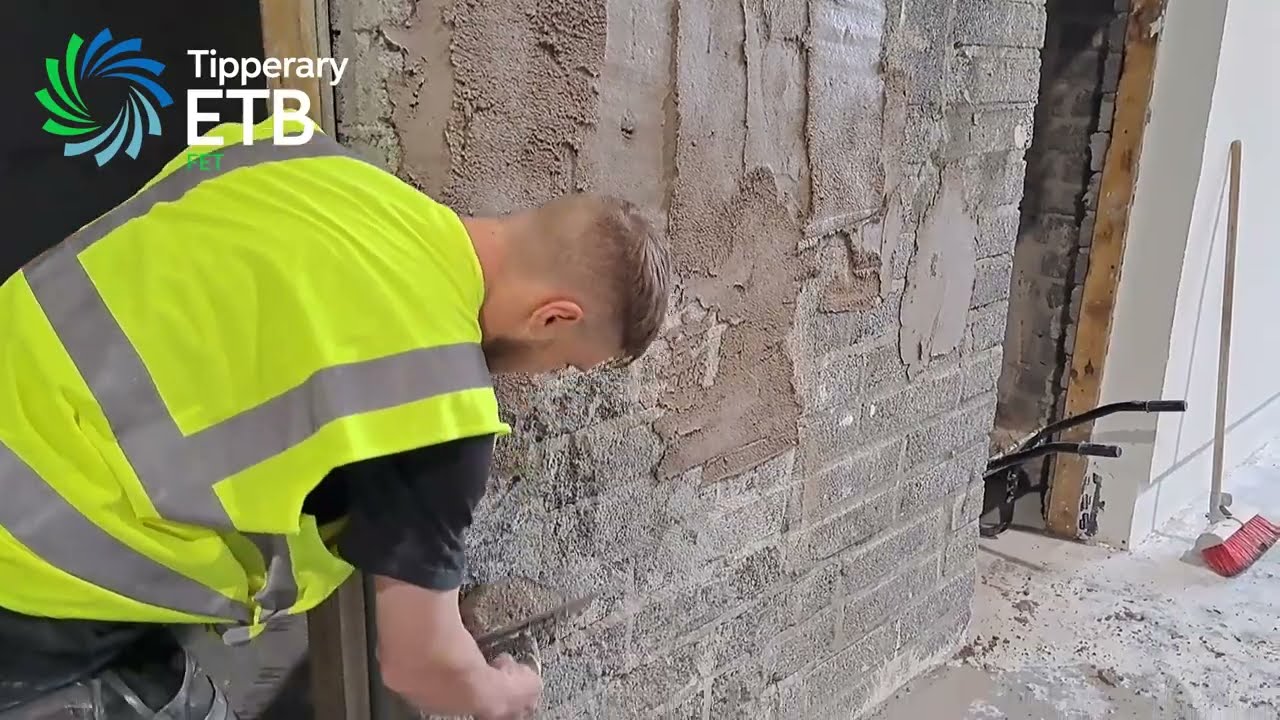 Plastering Traineeship at Tipperary ETB's Construction Skills Training Centre
