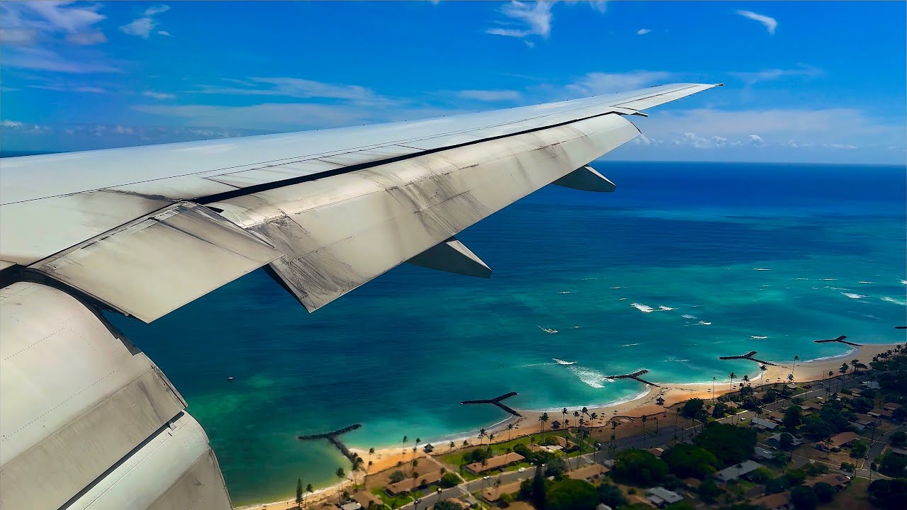 [4K] – Full Flight – American Airlines – Boeing 777-223/ER – DFW-HNL – N794AN – AA115 – IFS 932