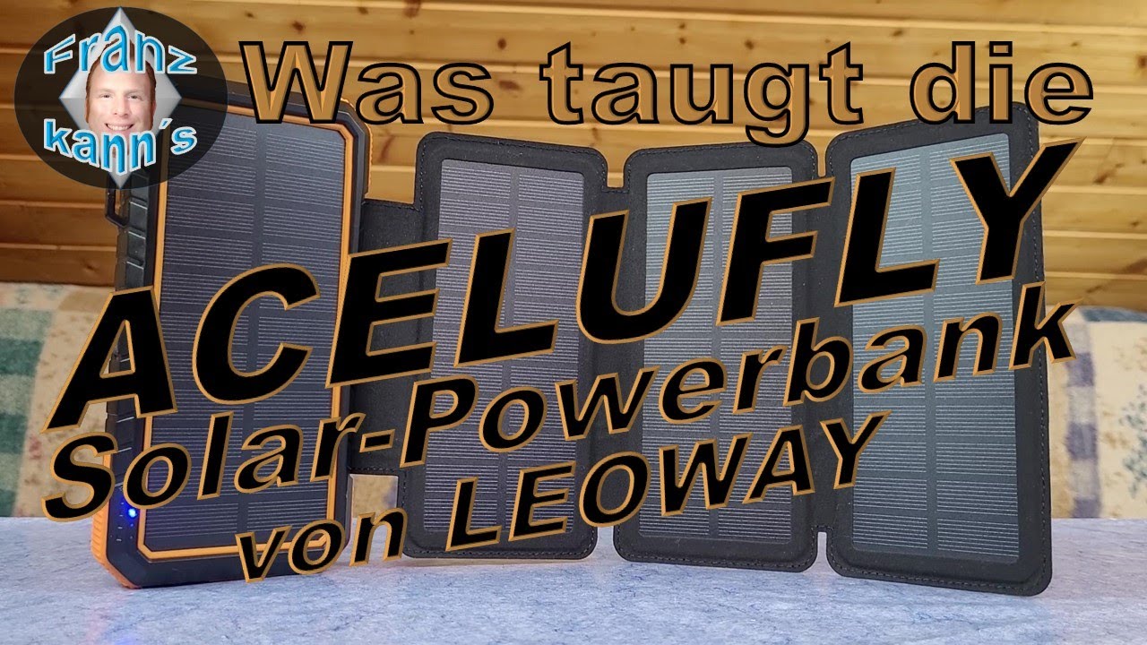 Wie gut ist diese Solar-Powerbank von Acelufly - Test
