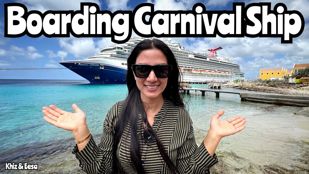 Carnival Horizon Day 1: What to Expect (Fastest Boarding at the Miami Cruise Port) #travel #cruise