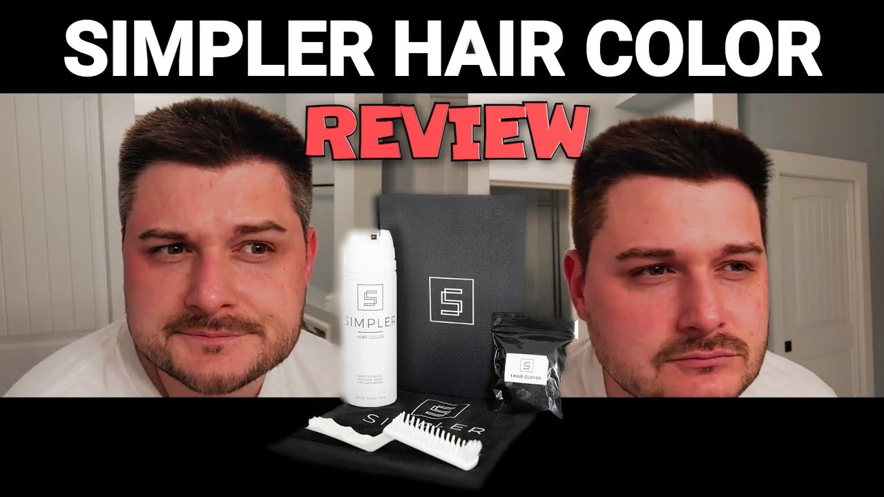 Simpler Hair & Beard Color for Men REVIEW