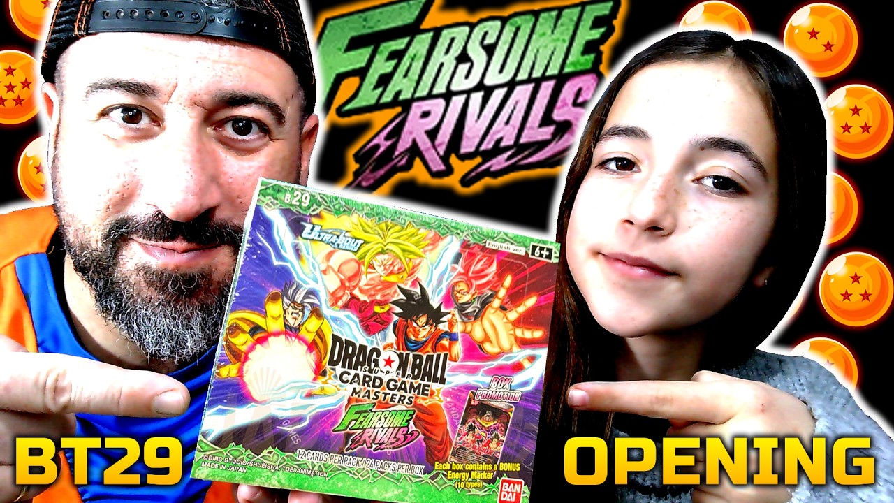 🐉  ¡Buscando la GOD RARE! 😱 Unboxing BT29 Fearsome Rivals - Dragon Ball Super Card Game Masters