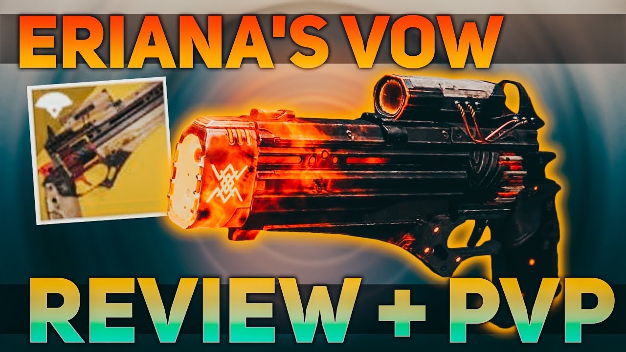 Eriana's Vow PVP & PVE Review + Shadowkeep's Crucible (Shadowkeep's Sandbox) | Destiny 2 Shadowkeep