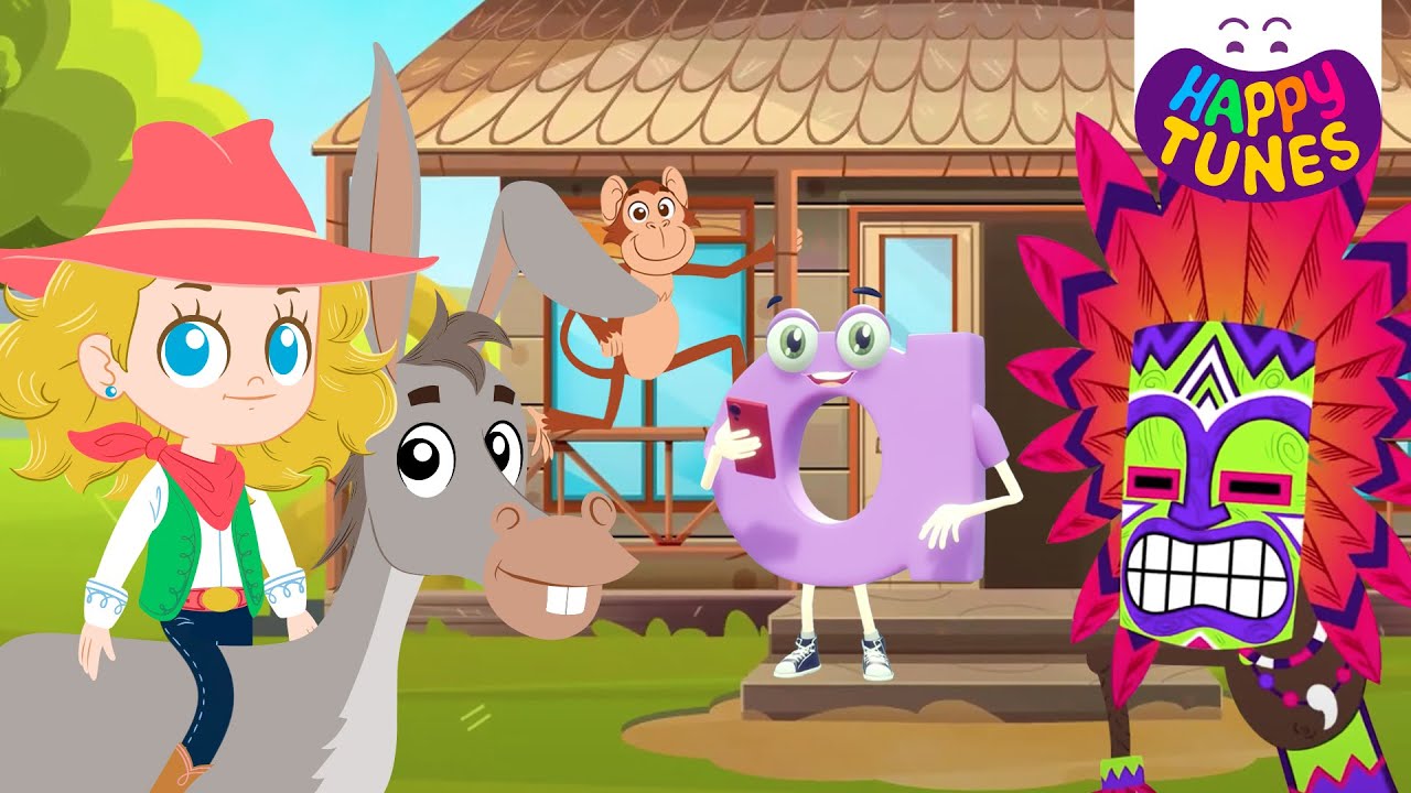 The Vowels' Adventures And More Kids Songs - Happy Tunes