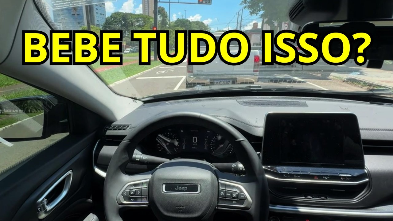 MEU COMPASS 2026 NA CIDADE: CONSUMO REAL DEPOIS DE 5.600 KM