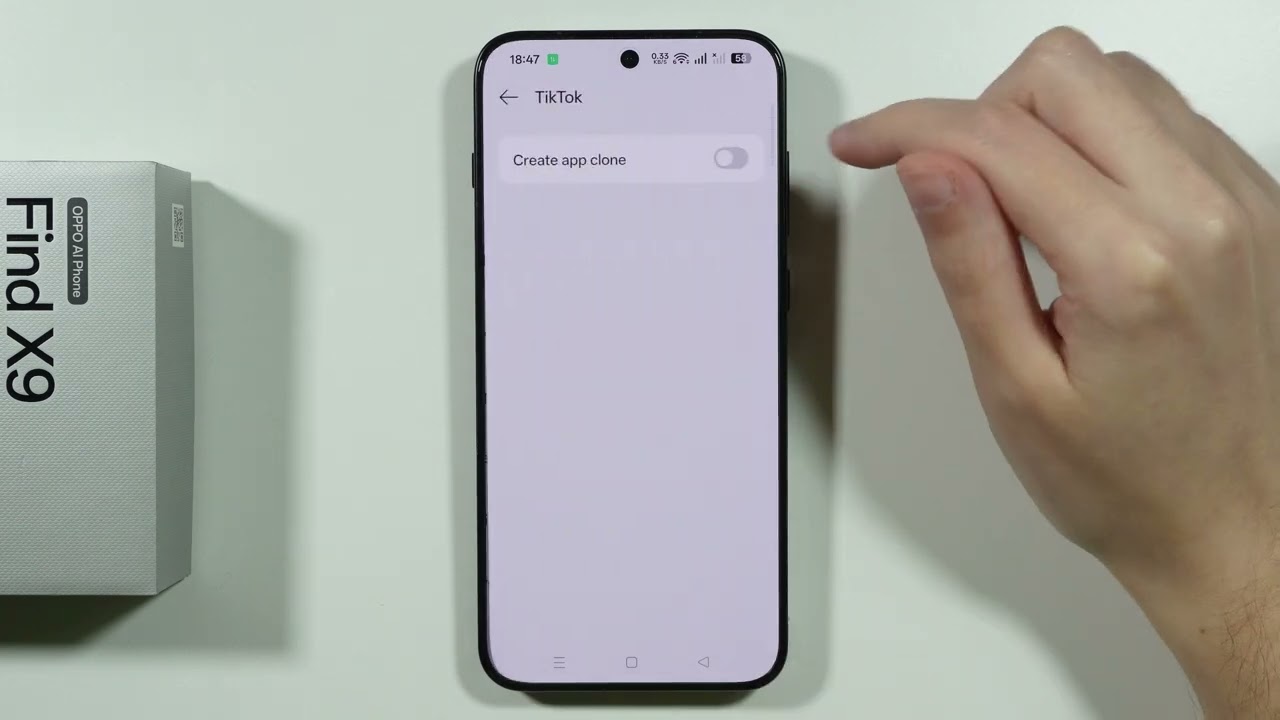 OPPO Find X9/X9 Pro: как клонировать приложения (дублировать приложения)