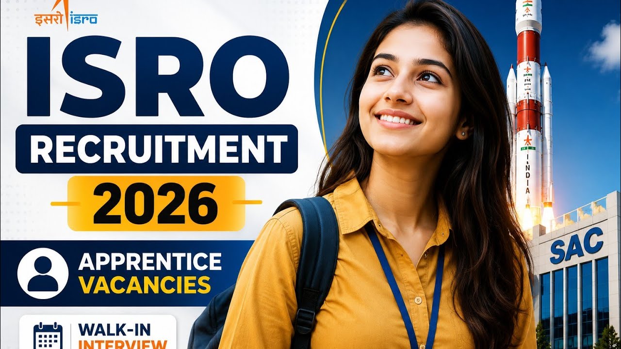 ISRO Apprentice Vacancy 2026 | Freshers Golden Opportunity | Complete Information #bharti2026 govts