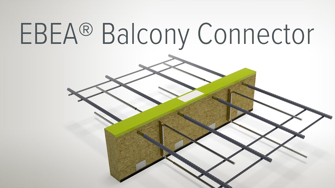 EBEA® Balcony Connector — Load-bearing Thermal Break