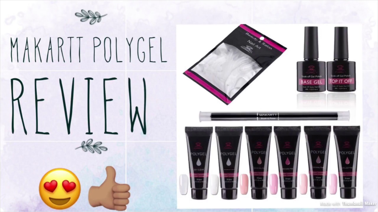 Makartt Polygel Review & Manicure Set