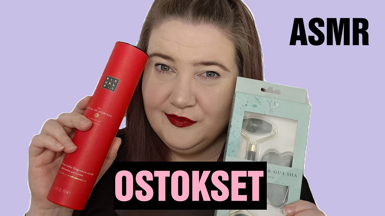 ASMR - ESITTELEN OSTOKSET - HYVÄÄ YÖTÄ! 😴