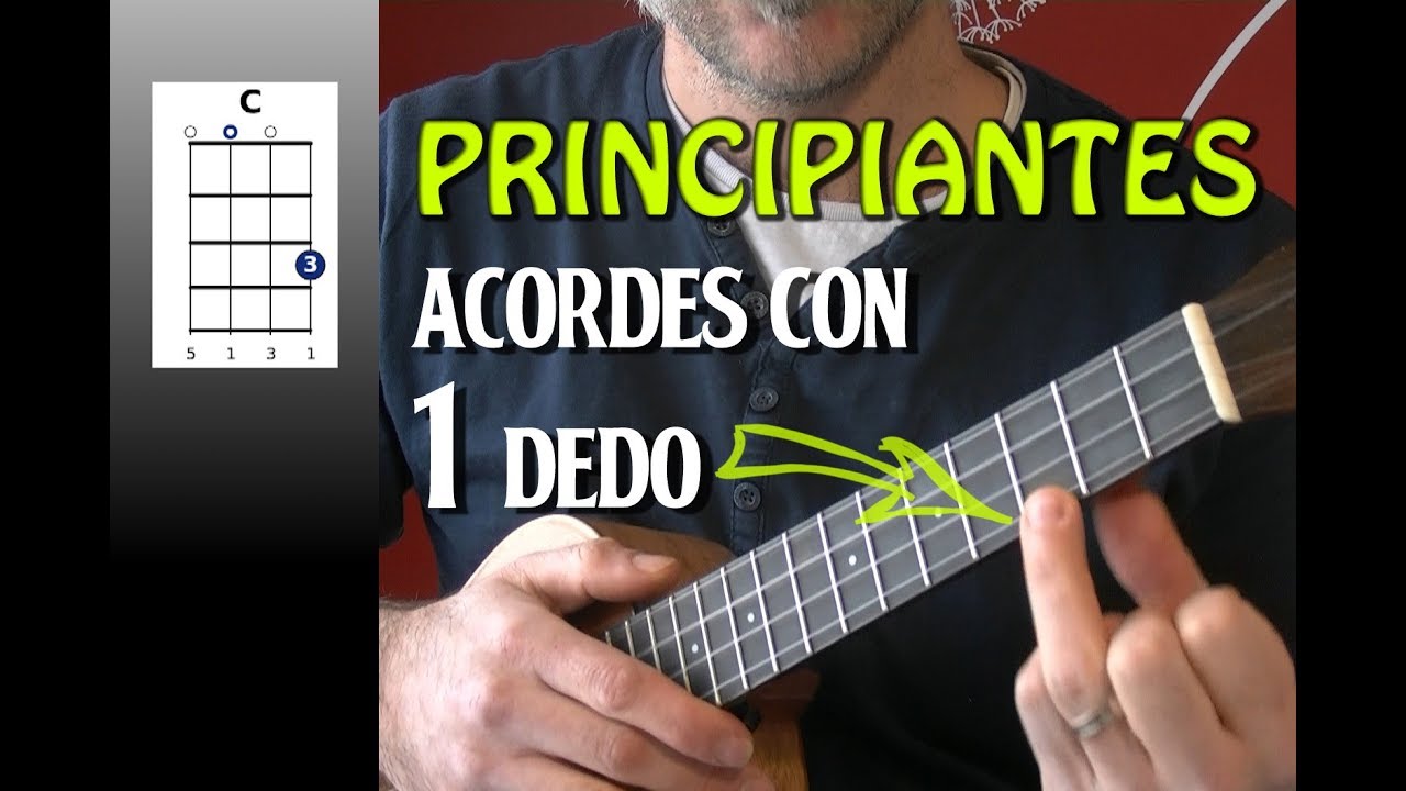 ¡Acordes con 1 DEDO! (especial PRINCIPIANTES)