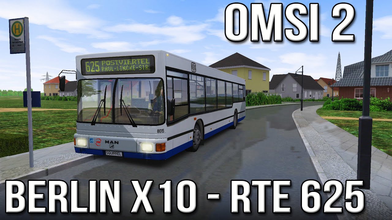 OMSI 2 - Берлин X10 - Маршрут 625