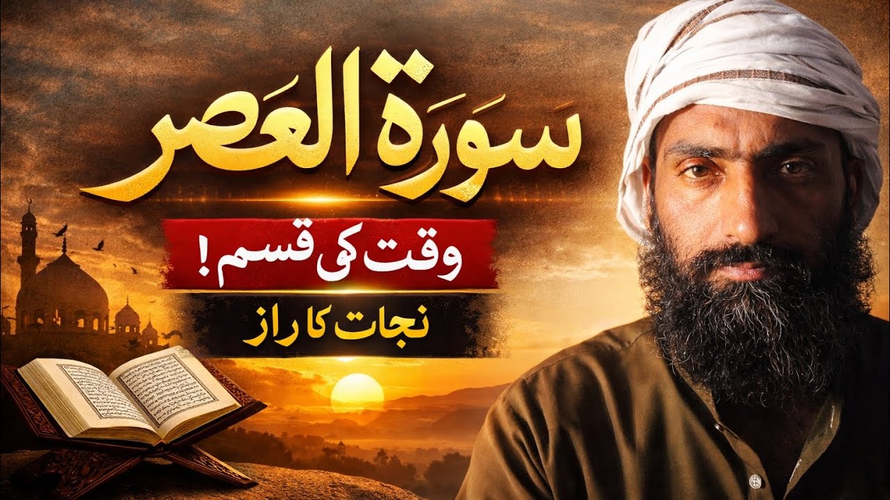 1️⃣ والعصر – وقت کی قسم اور انسان کی کامیابی کا راز2️⃣ Surah Al-Asr | کامیاب زندگی 3️⃣ والعصر | 