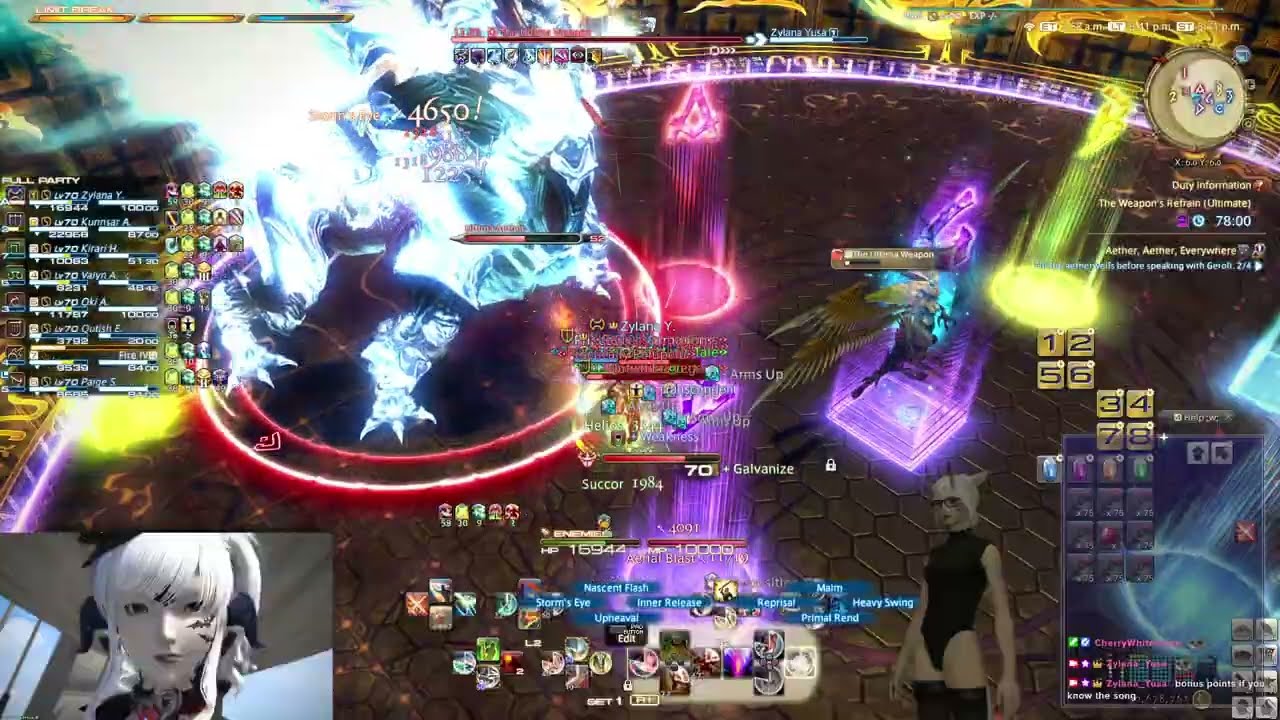 uwu - The Weapon's Refrain (Ultimate) Warrior PoV 7.3 FFXIV