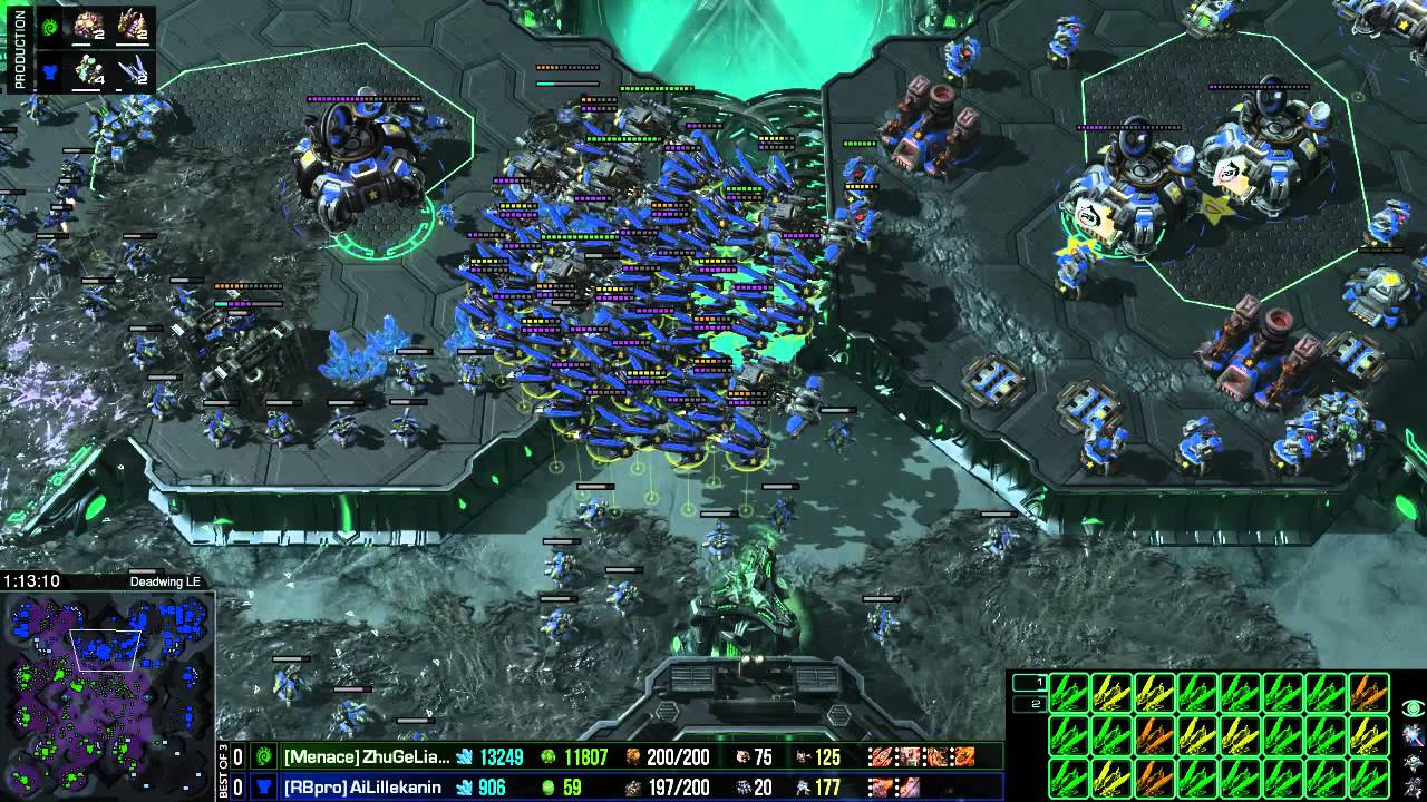 Lillekaning vs Zhugeliang StarCraft 2 WCS Longest match (Part 1)