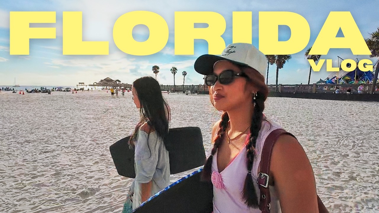 a fun few days in FLORIDA | beach hopping, disney world