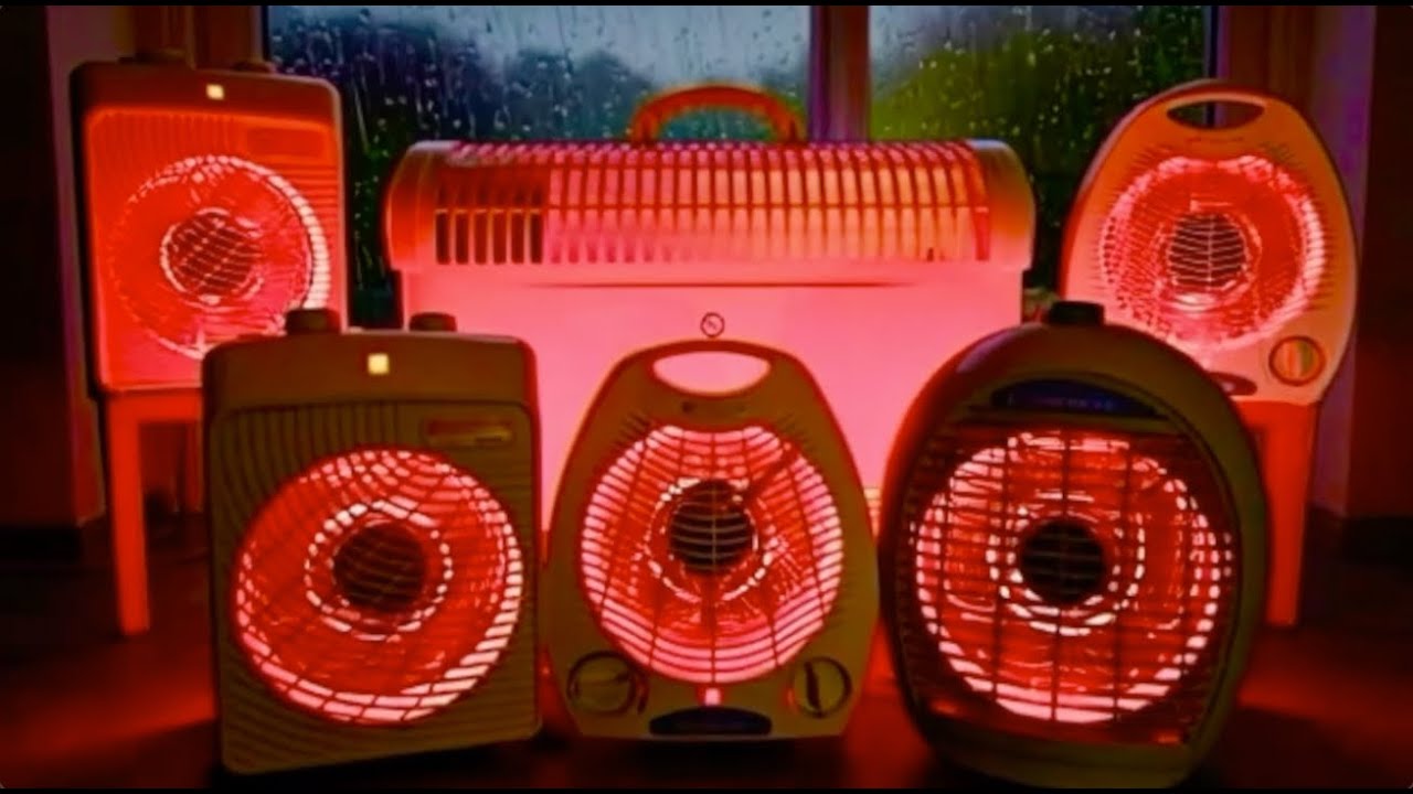 ☔️🔥PIOGGIA + STUFETTA PER DORMIRE PROFONDAMENTE  - COZY ASMR white noise loud fan heater