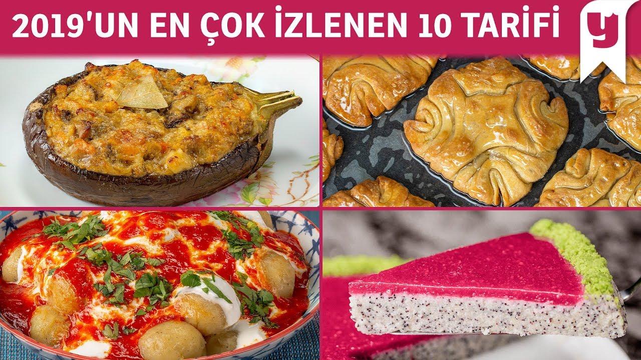 2019'un En Çok İzlenen 10 Tarifi - Yemek Tarifleri
