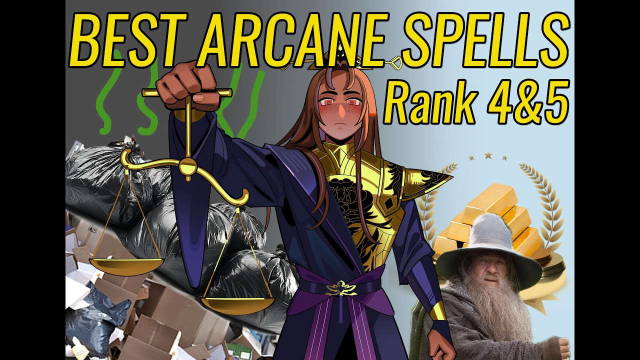 The best Arcane spells: Ranks 4 & 5. The God Wizard starts now with Practical Pathfinder