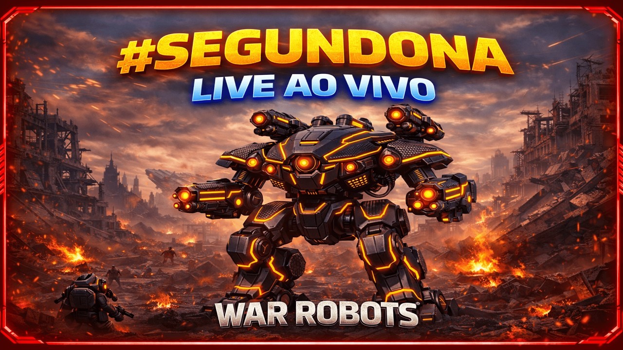 #SUPER LIVE - WAR ROBOTS  -  BORA DE LIVE NESSA SEGUNDONA