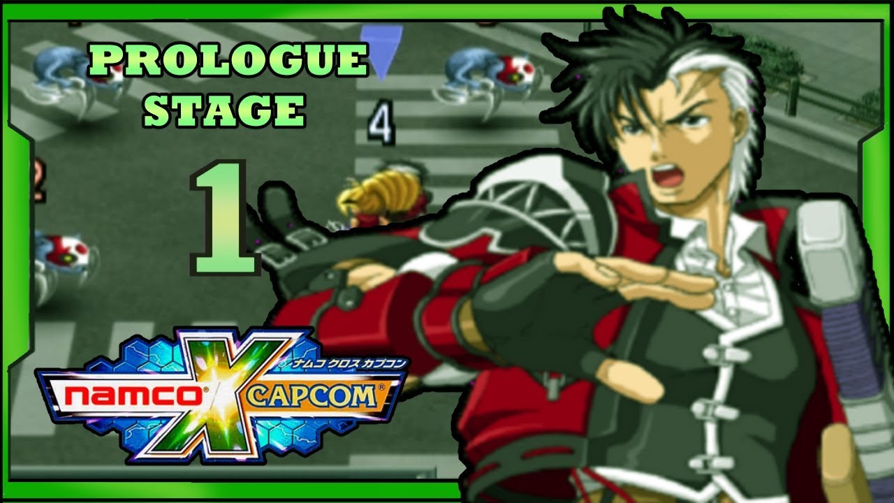 Namco X Capcom - Walkthrough [English] - Prologue Stage 1: Yuragi Street's Arisu