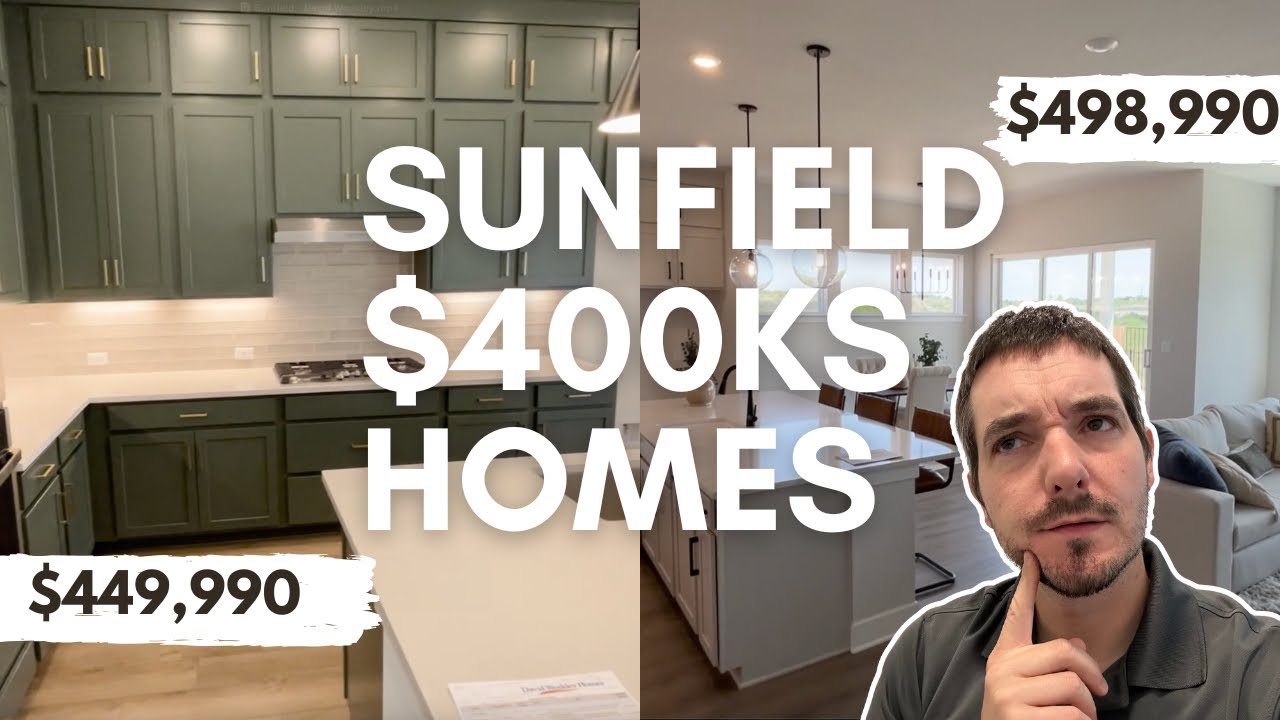 Sunfield Buda TX Homes | Честный обзор планировок David Weekley