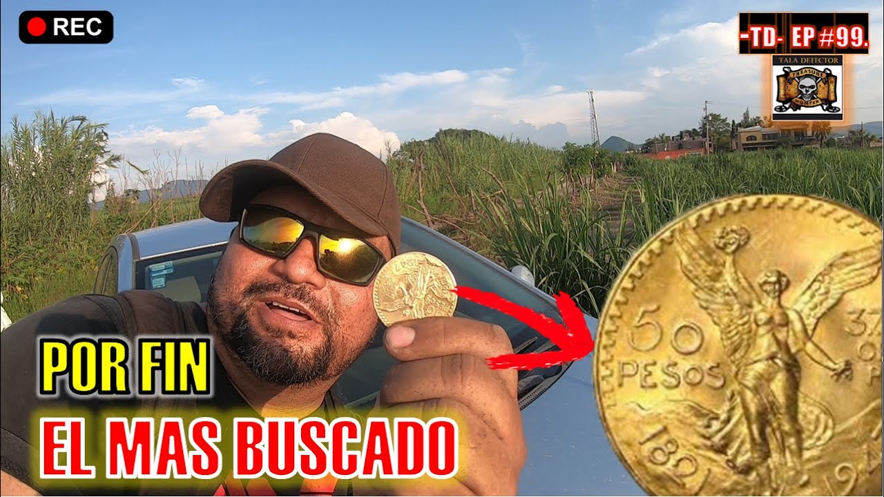 ¡¡ INCREÍBLE!!, POR FIN detectando tuve un CENTENARIO DE ORO en mis manos.