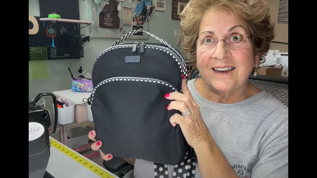 Phoebe Mini Backpack Sling a Pattern by Sincerely Jen