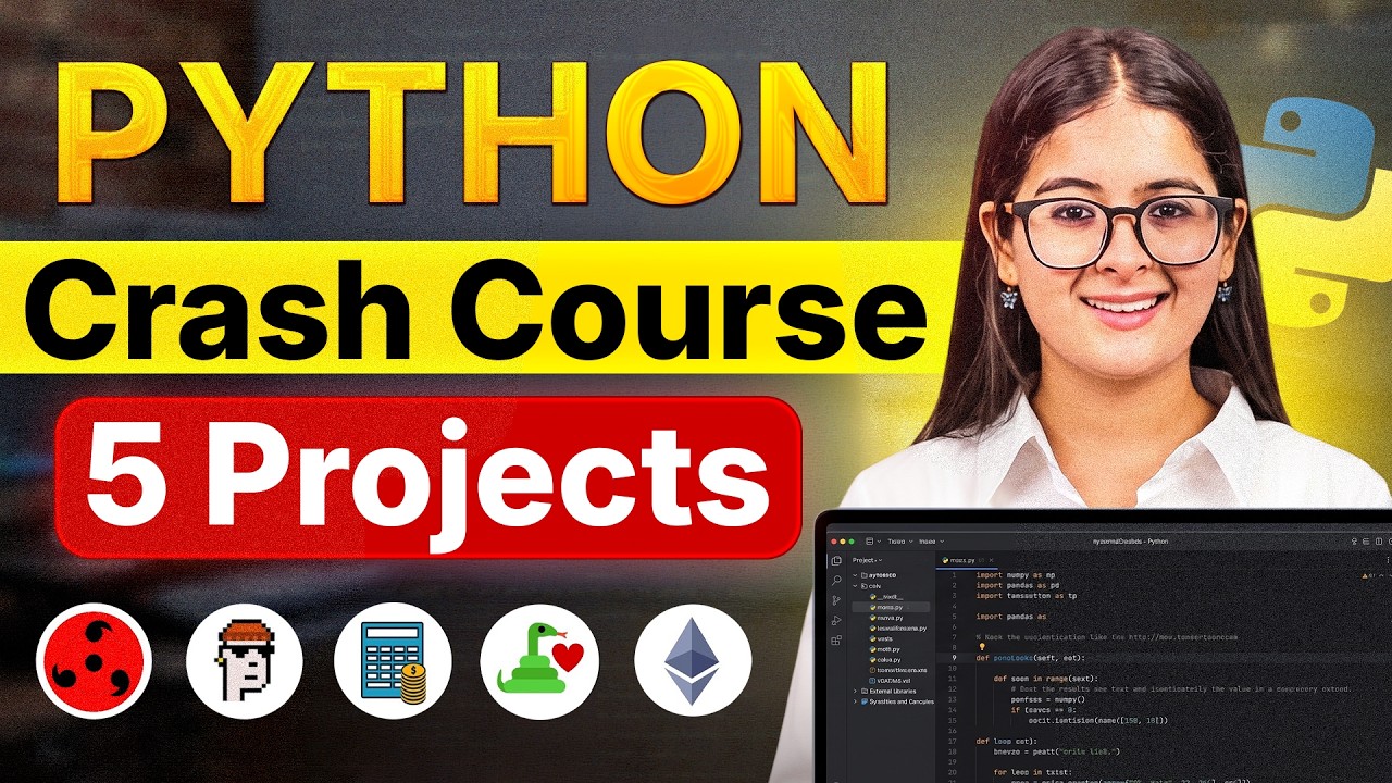 Python Roadmap 2026 + 5 Insane Projects to Get Hired (One Shot Course)