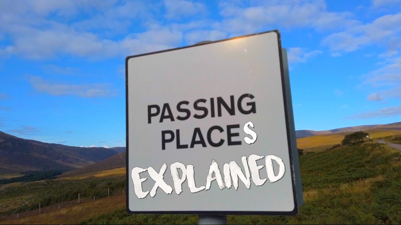 Exploring the Scottish Highlands. A guide to Passing Places.