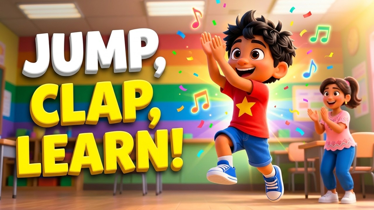 Our Hero Jumping Jack! Learn English the Fun Way ! Nursery Rhymes and Kids Songs.
