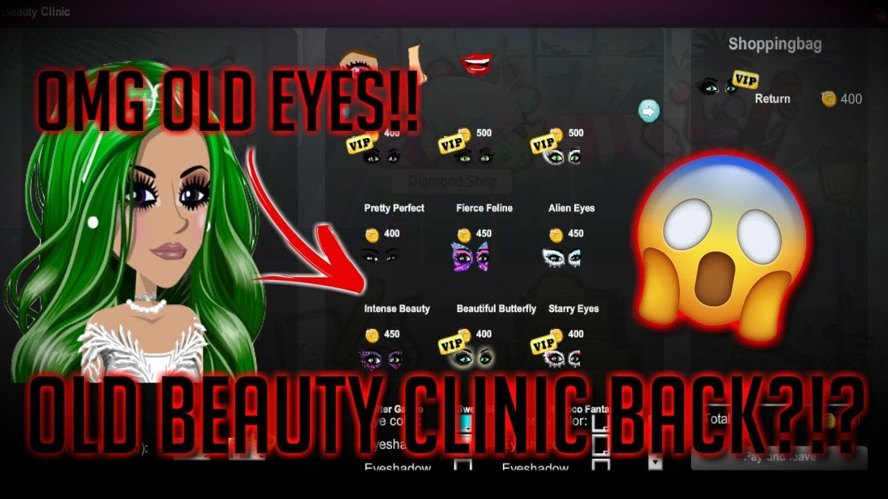 MSP THE OLD BEAUTY CLINIC IS BACK??? OLD EYES RETURN??? 😱