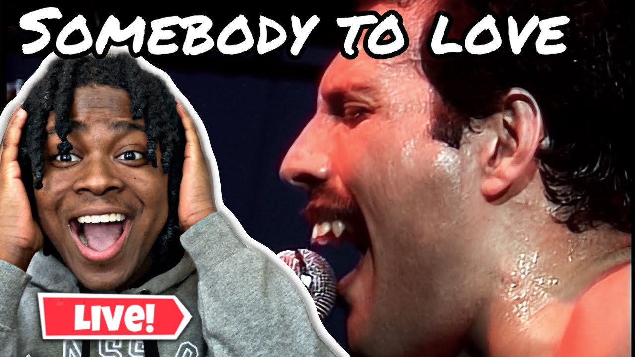 FIRST TIME REACTION- Queen - Somebody To Love (Live at Milton Keynes Bowl, 1982)