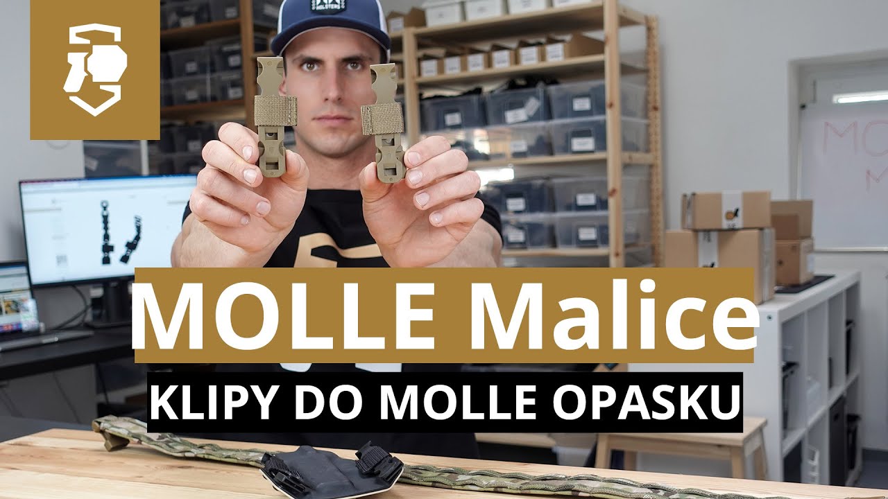 MOLLE Malice Clips | klipy do MOLLE vazby opasku