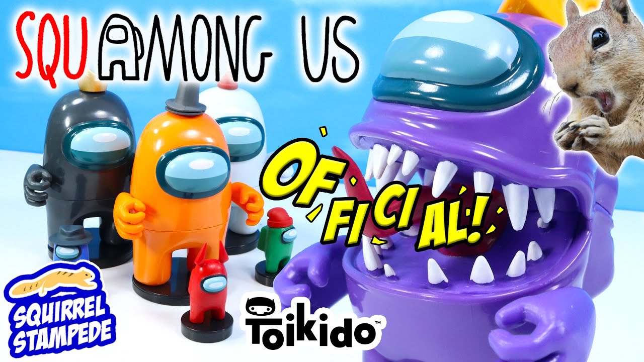 Обзор фигурок и плюшевых вешалок Among Us Crewmates от Toikido!