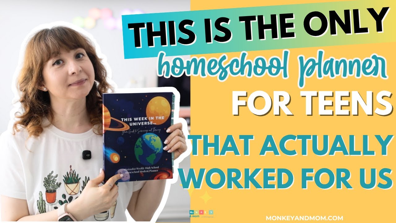 The Homeschool Student Planner I Created for My Twice-Exceptional Teen