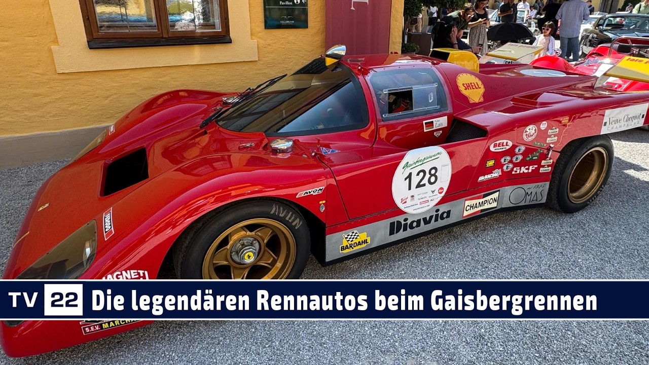 MOTOR TV22: Die legend&auml;ren Rennwagen beim Gaisbergrennen 2025