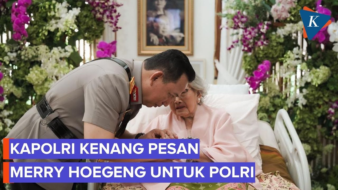 Kapolri Kenang Pesan Eyang Merry, Lanjutkan Teladan Jenderal Hoegeng