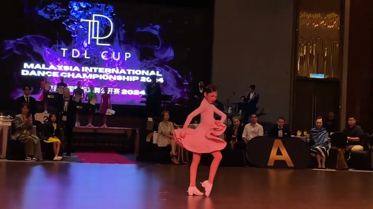Rumba Solo| Yihan Lin Malaysia Champion Appreciation Performance #dancesport #ballroomdance #rumba