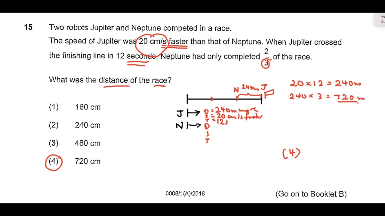 7 Must-Know PSLE Maths Questions 2018 Paper 1