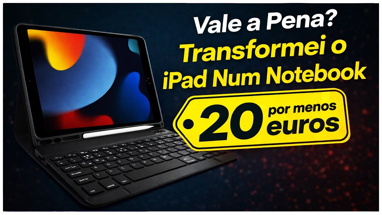 Este Acessório Transformou o Meu iPad Num Portátil