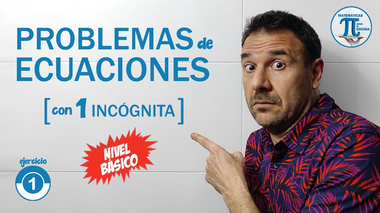 PROBLEMAS de NÚMEROS con ECUACIONES de 1er grado | Ejercicio 1 | Nivel básico 🤗