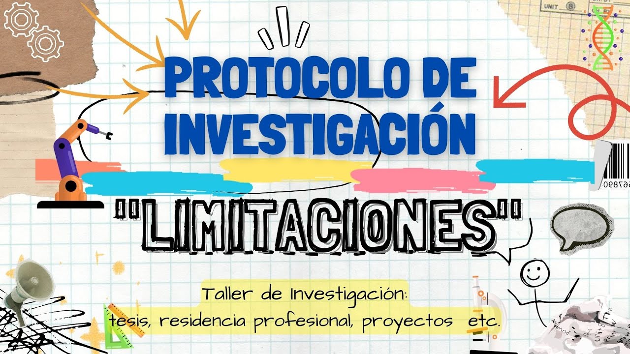 ¿Cómo redactar las limitaciones de un proyecto de investigación?| Residencia profesional| Preliminar