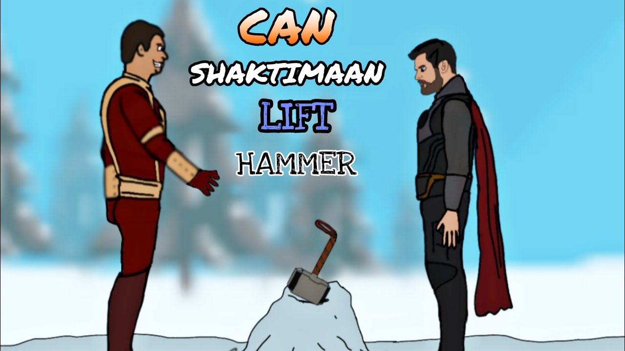CAN SHAKTIMAAN LIFT THOR'S HAMMER ? 2D | THOR VS SHAKTIMAAN | ANIMATED FUNNY VIDEO